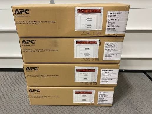 APC Smart-UPS Lithium-Ion 500VA 120V Rack Mountable UPS SCL500RM1U BRAND NEW