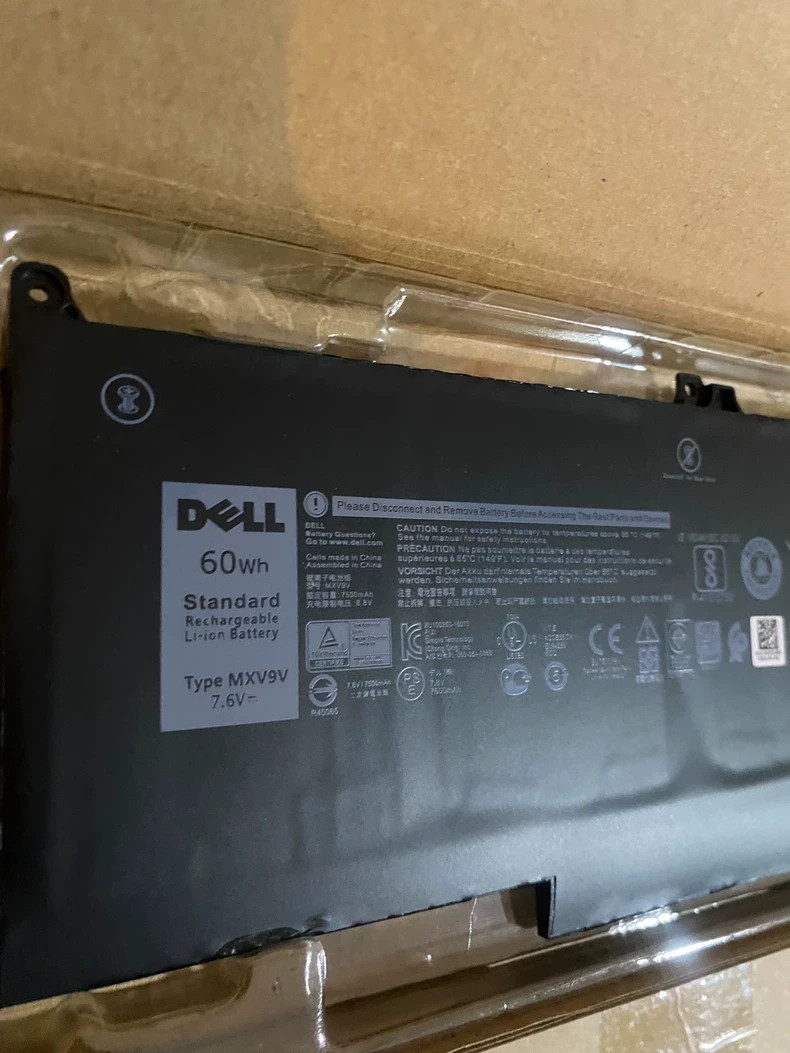 OEM Genuine 60WH MXV9V Battery For Dell Latitude 5300 5310 7300 7400 5VC2M N2K62