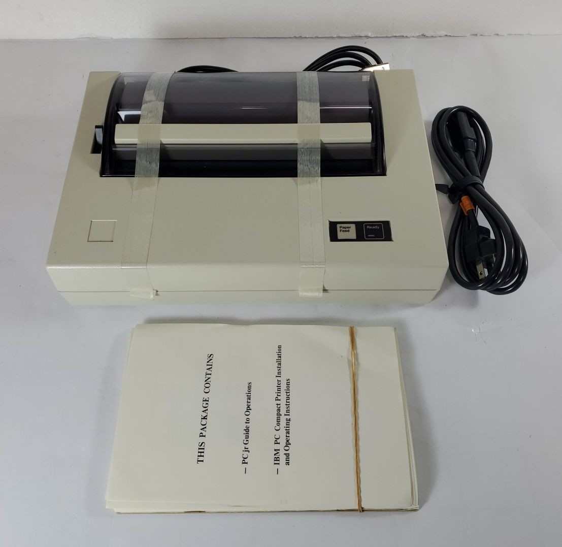 Vintage IBM PC jr Compact Printer 5181001 - NEW OPEN BOX