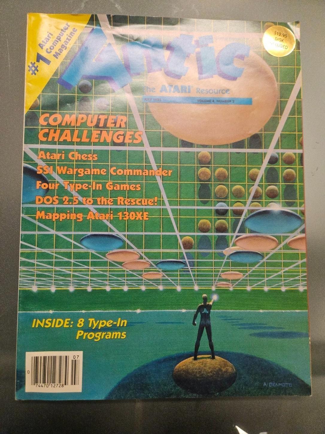 MINT Antic - The Atari Resource July 1985 Volume 4, Number 3 magazine