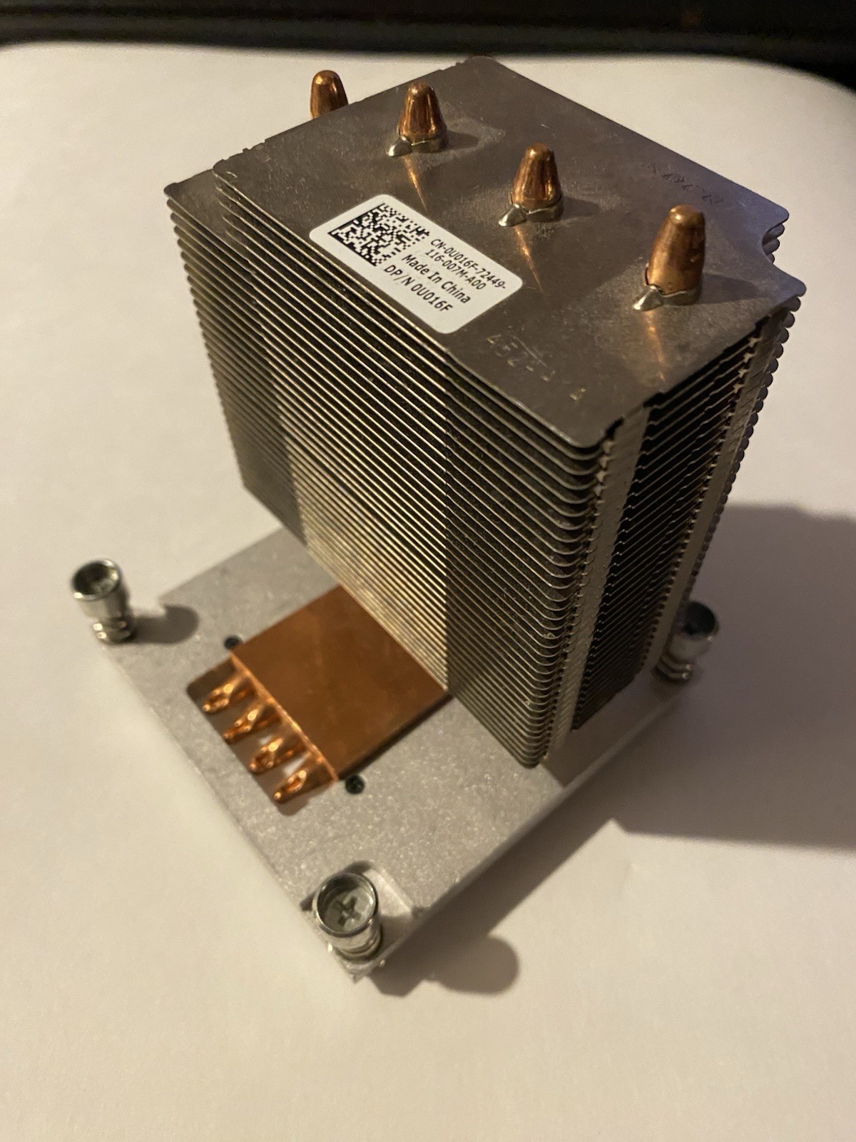 1PC CPU Cooling Heatsink Unit U016F For Dell Precision T3500 T5500 T7500