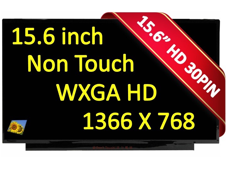 New Dell PN DP/N HTYXJ 0HTYXJ 15.6" HD LCD LED Screen Non-Touch Display