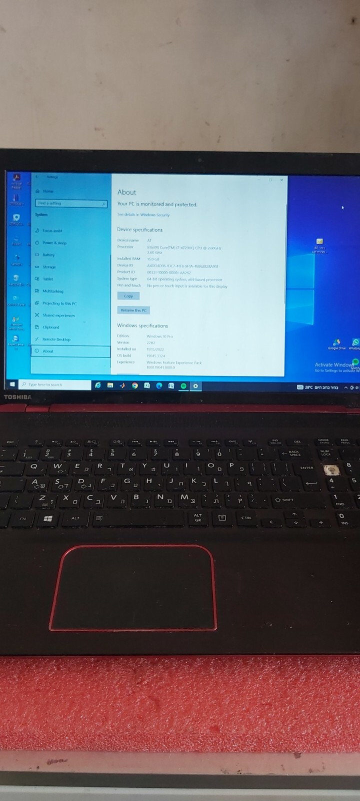 Toshiba QOSMIO X70-B-10T PSPPNE-07G00CH2 Notebook Make OffersUPS Shipping A1