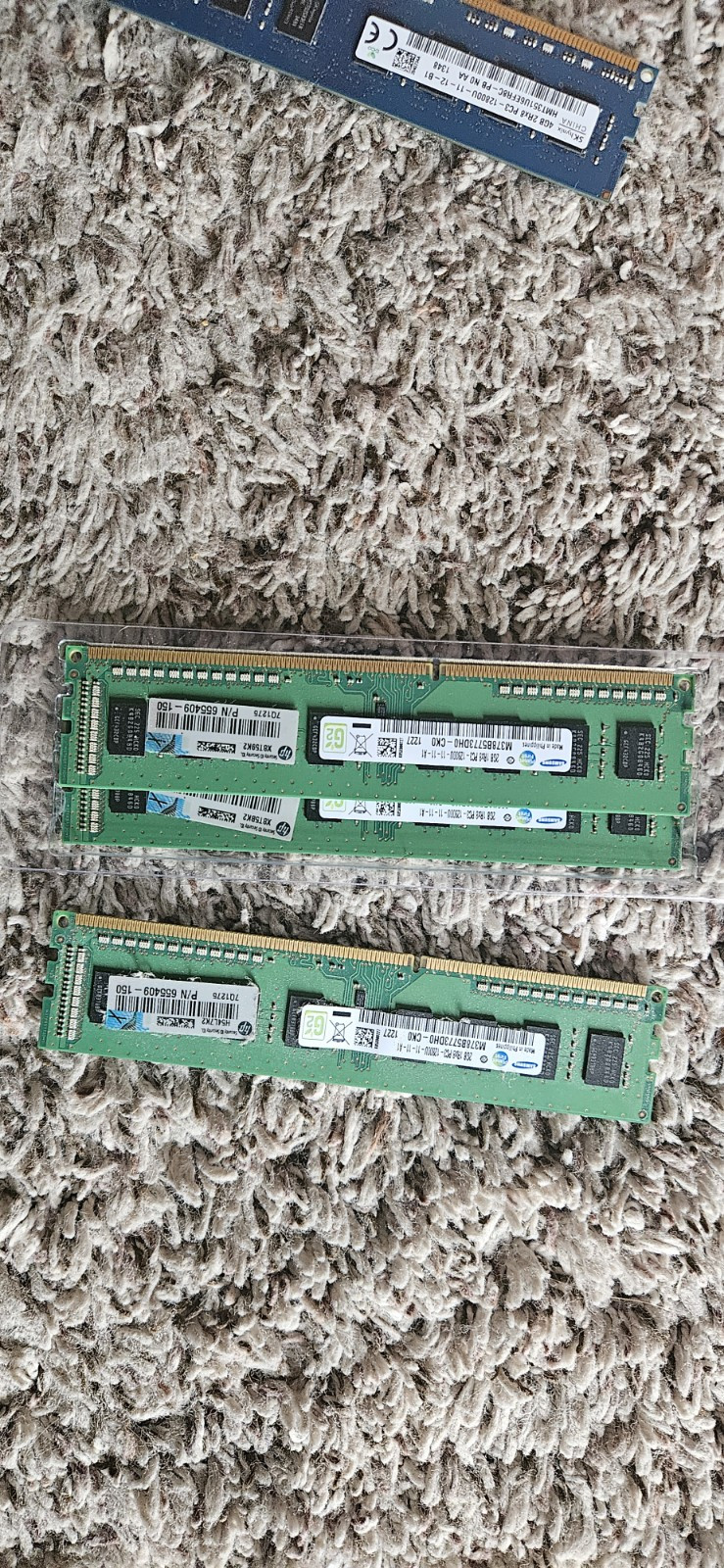 6 Gb (3x 2gb) DDR3 Ram Sticks