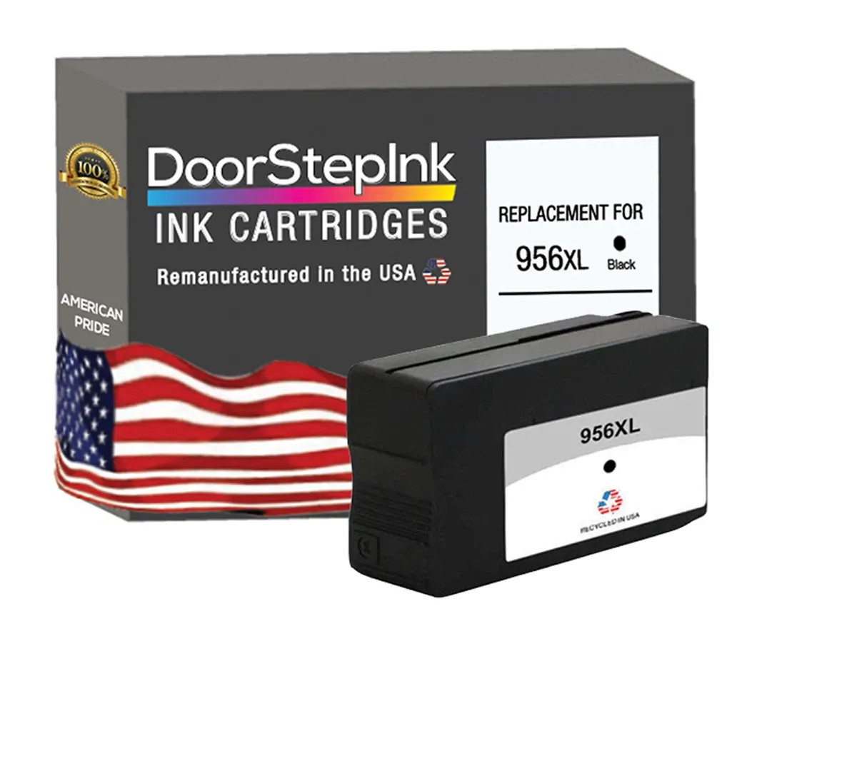 DoorStepInk Compatible Ink Cartridges For HP 956XL Black-USA