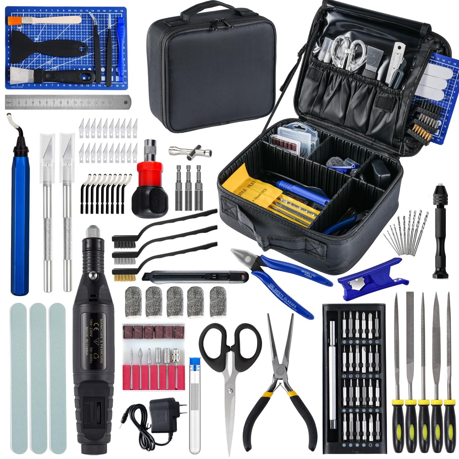 124Pcs 3D Printing Accessory Tools with Tool Bag for Remove/Trim and Finish...
