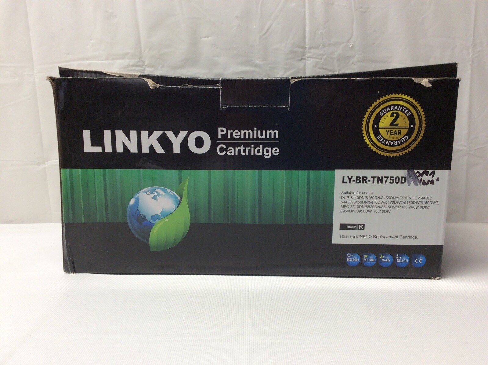 LINKYO LY-BR-TN750D High Yield Replacement Toner Cartridges Black