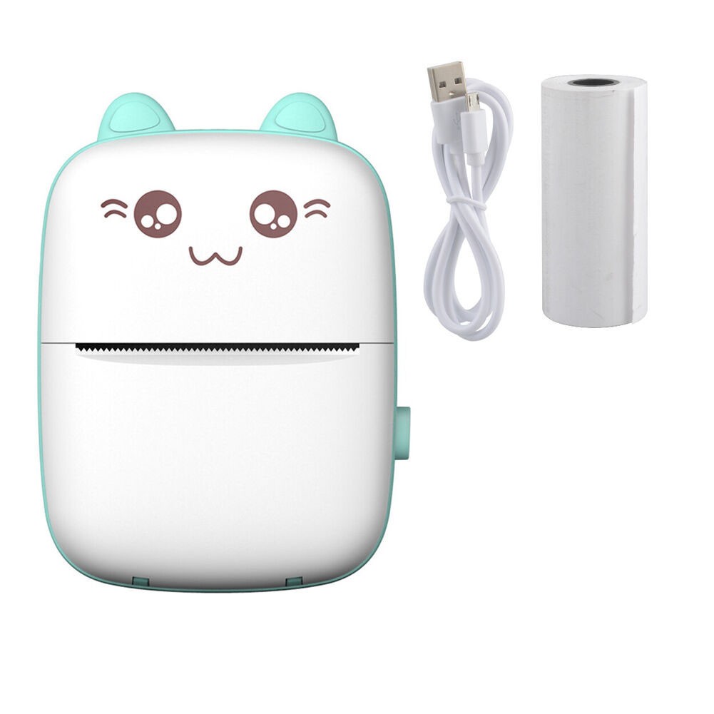 Portable Mini Thermal Printer Pocket Photo Printer Wireless Inkless Printing USA