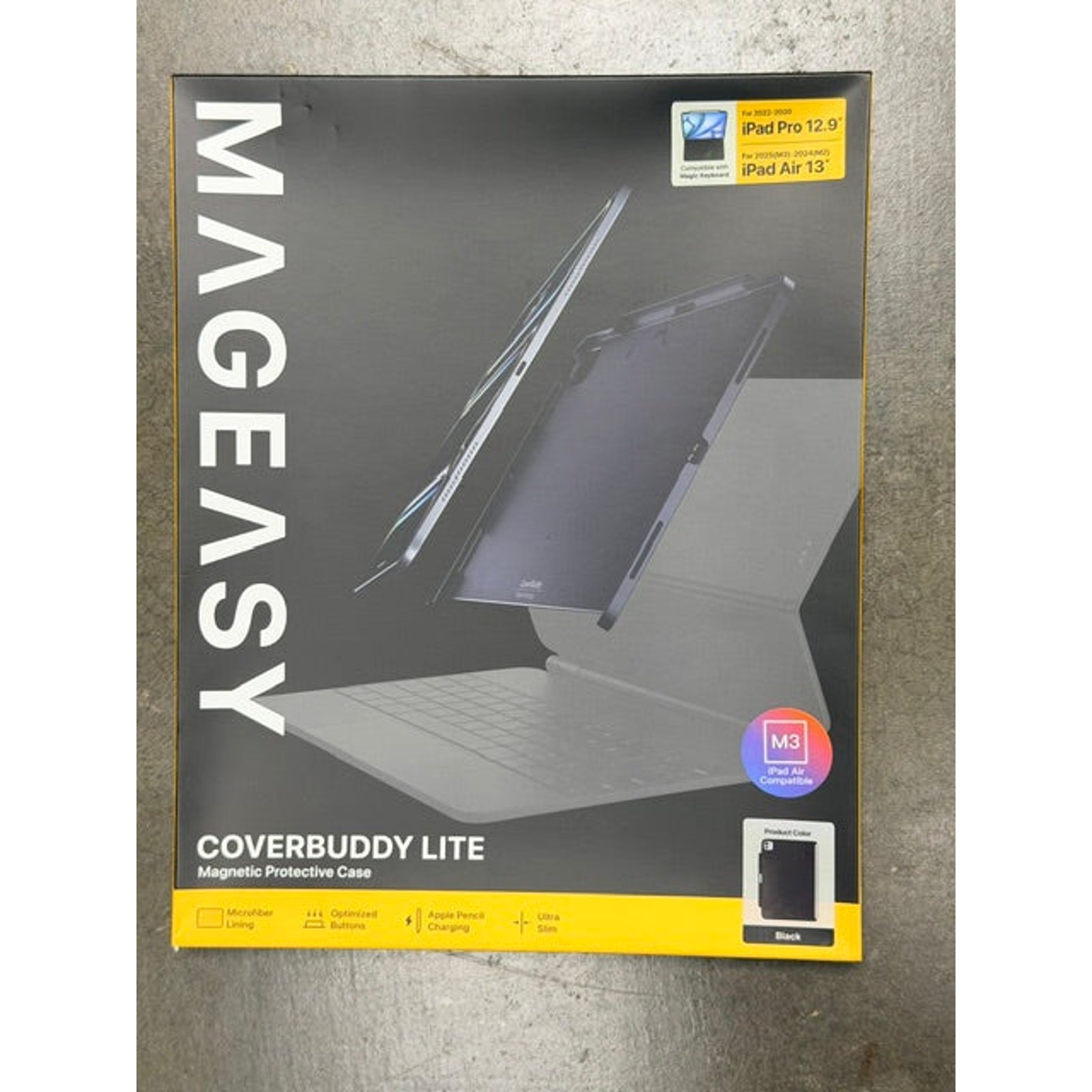MagEasy Coverbuddy Lite Magnetic Protective Case iPad Pro 12.9" and IPad Air 13"