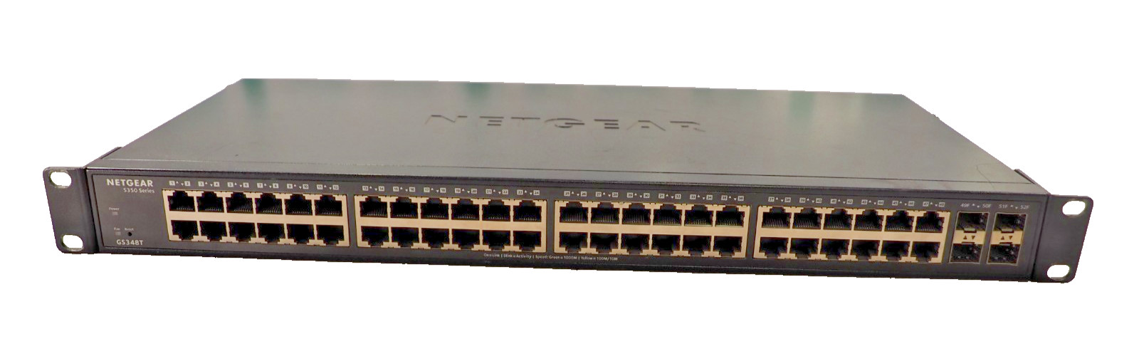 NETGEAR S350 Series GS348T 48-Port Gigabit Ethernet Smart Managed Switch