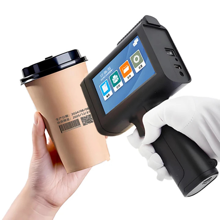 Portable Handheld TIJ Printer - Thermal Inkjet Coder for Industrial Use