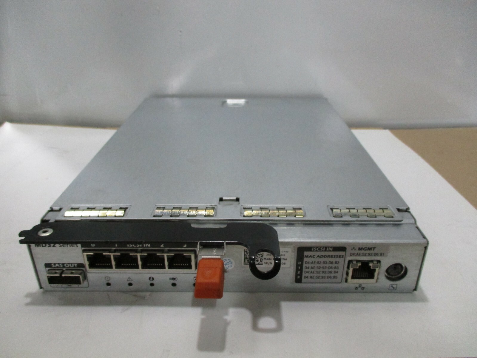 Dell PowerVault 0770D8 770D8 MD32 Series Quad Port iSCSI Controller E02M E02M002