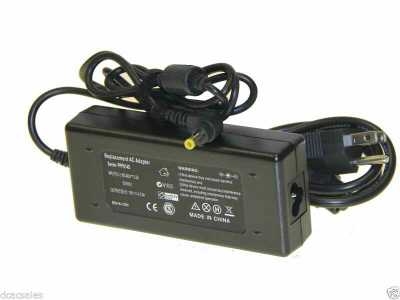 AC Adapter For Toshiba Satellite A205 Laptop 90W Charger Power Supply Cord