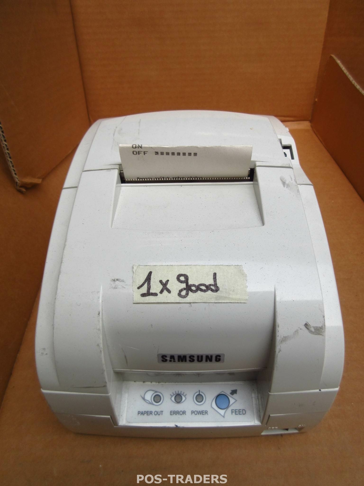 BIXOLON SRP-275 Dot Matrix Printer Impact 2Color Receipt Serial White TESTED OK 