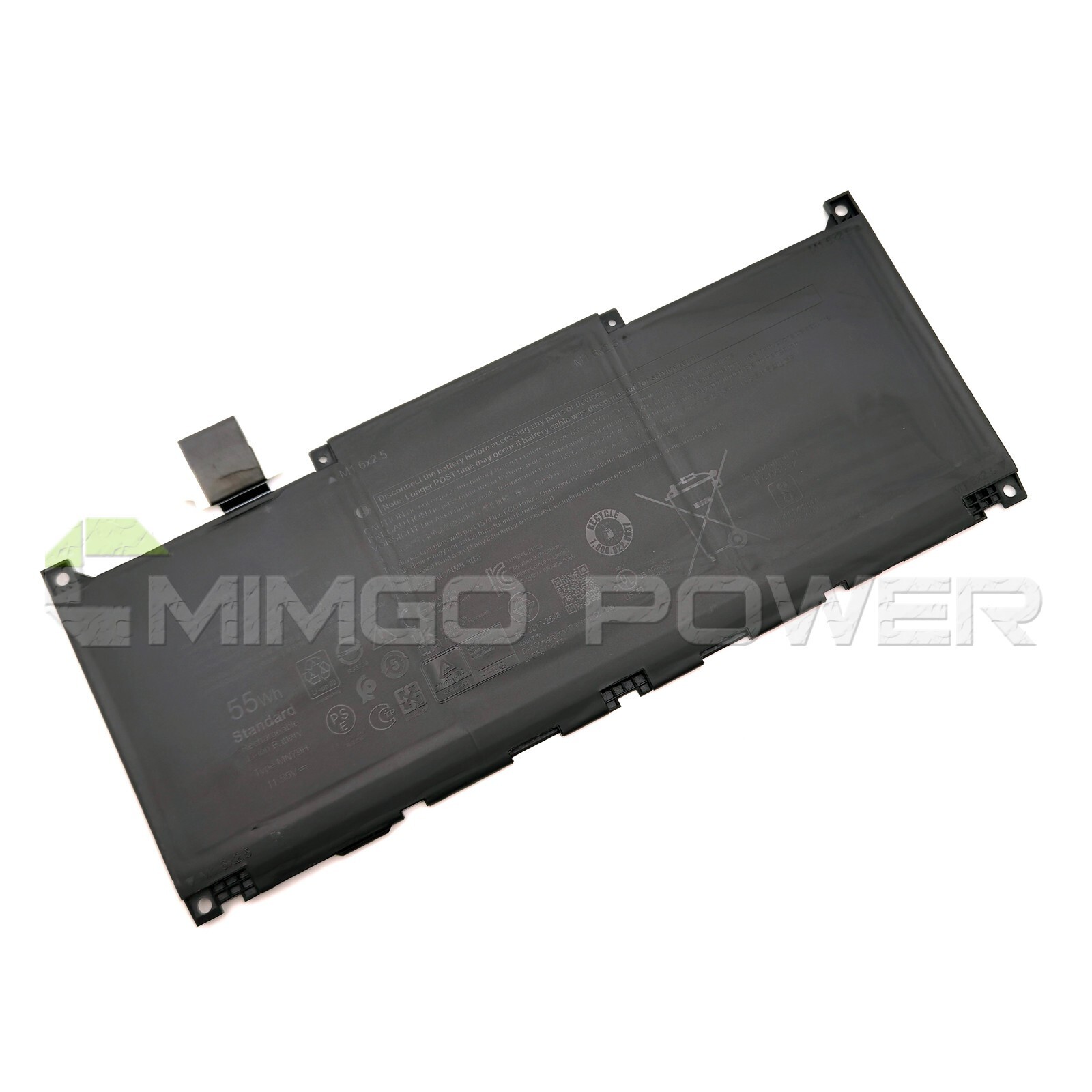 New MN79H NXRKW 0NXRKW Laptop Battery for Dell XPS 13 Plus 9320 4K 9340 9345