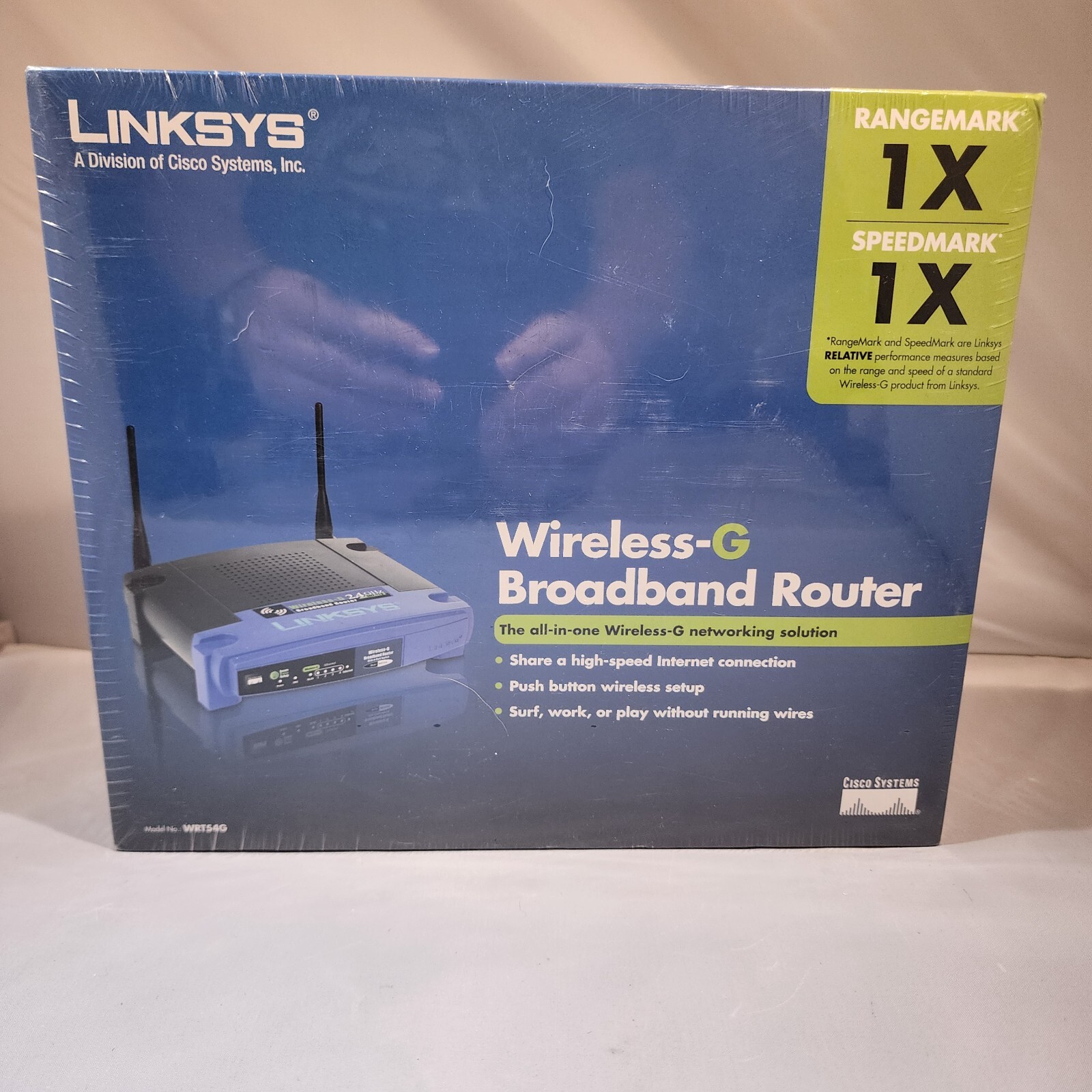 Linksys WRT54G Wireless-G Broadband Router sealed