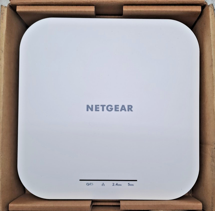 Netgear WAX610-100NAS S-Line WiFi 6 Dual Band AP WAX610PA-100NAS OPEN BOX