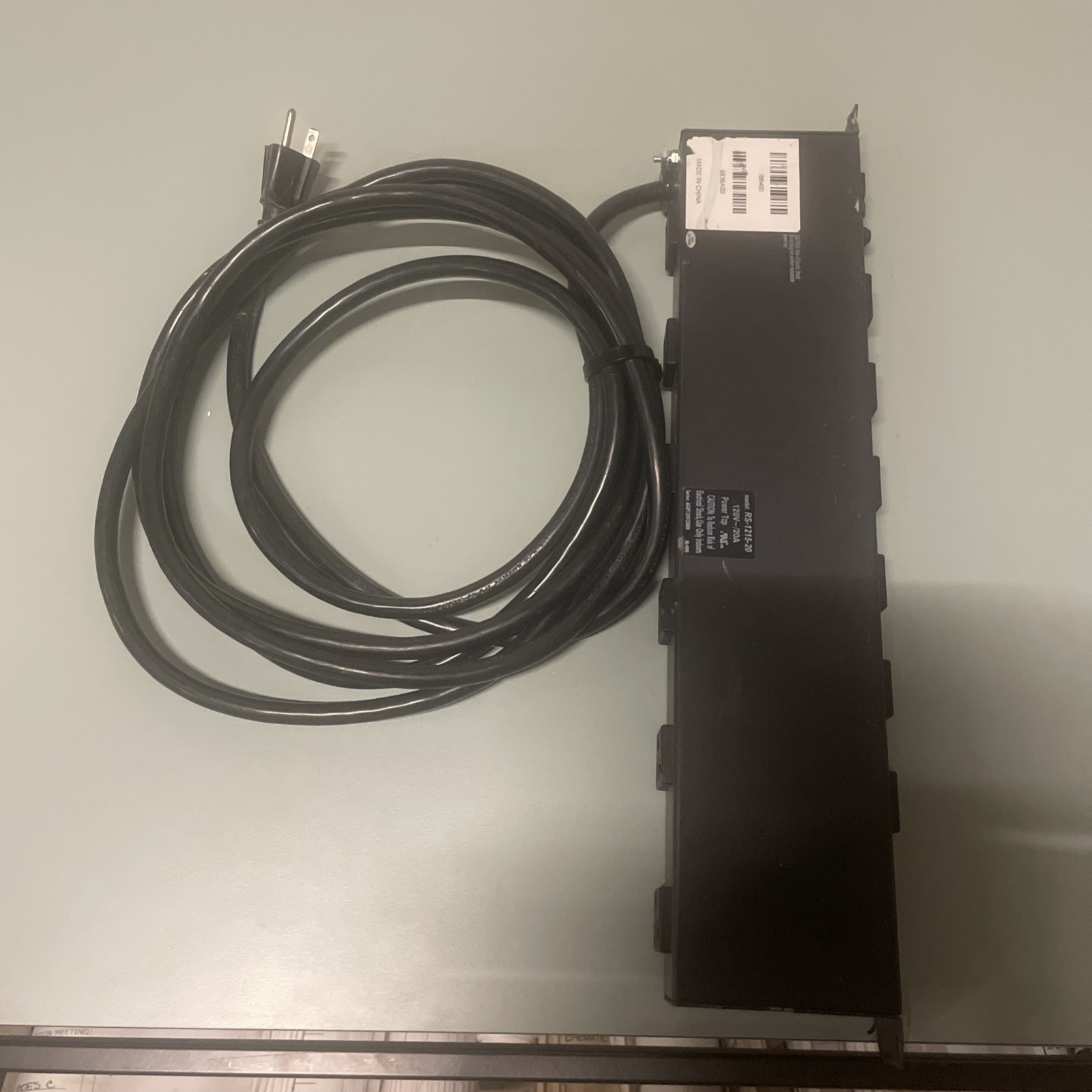 Tripp Lite RS-1215-20 1U 12 Outlet Port 15ft Rack-Mountable Power Strip