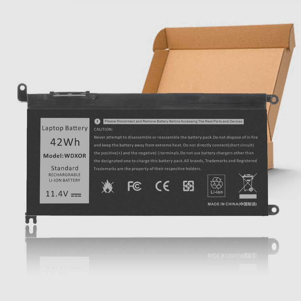 42WH WDX0R Battery/Charger For Dell Inspiron 15 7579 7569 5578 P66F P69G 3CRH3