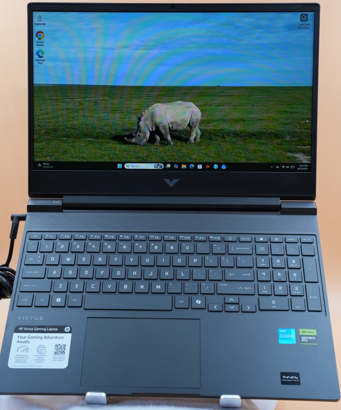 HP Victus 15-FA2082WM 15.6" i5-13420H 2.1GHz 16GB RAM 512GB SSD GeForce RTX 4050