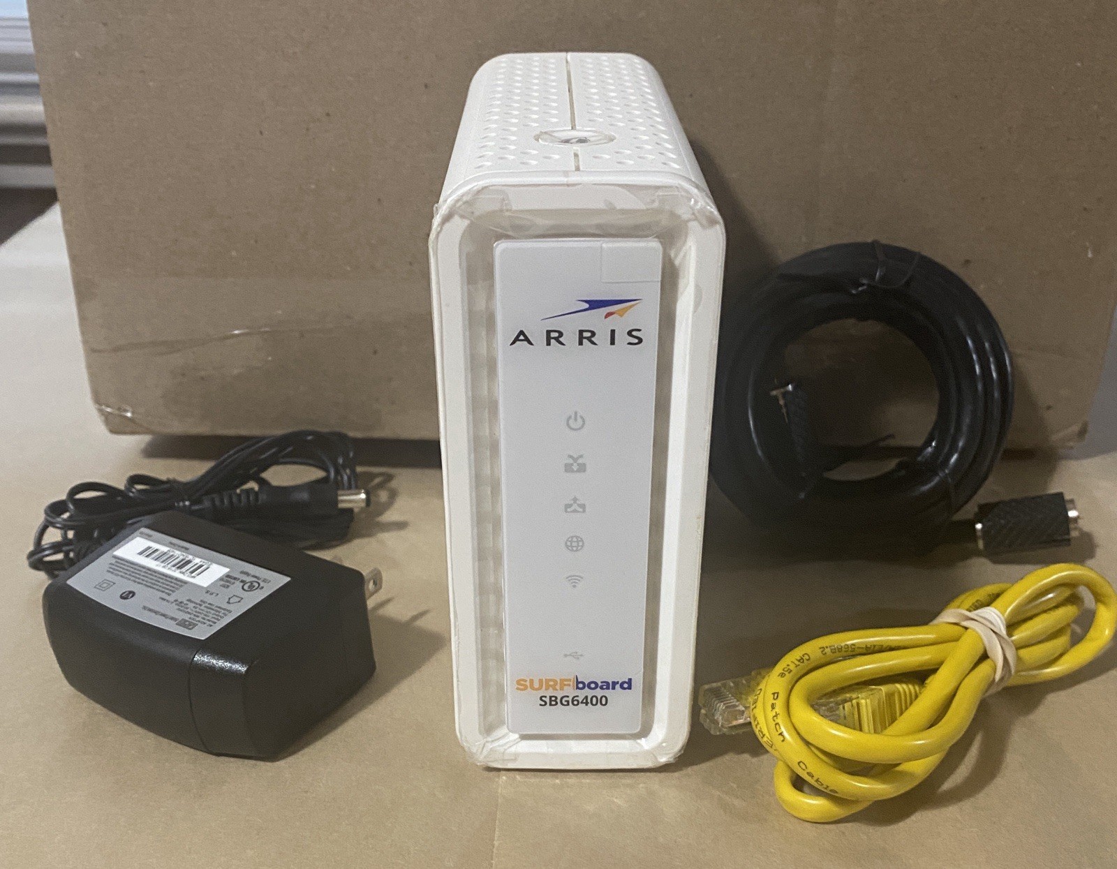 ARRIS SURFboard SBG6400 8x4 DOCSIS 3.0 Cable Modem & N300 Wi-Fi Router