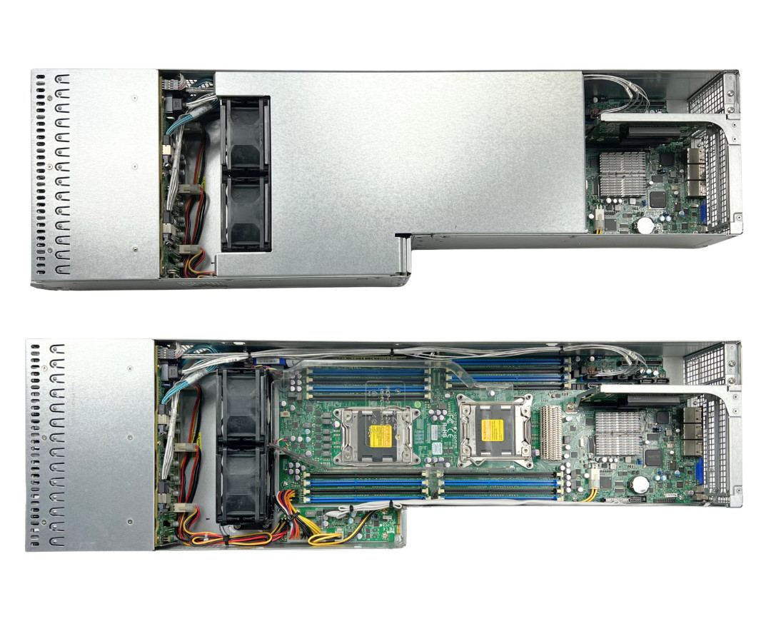 SuperMicro X9DRFR 12SFF Server Blade Node NO CPU NO MEMORY - Includes 12x trays