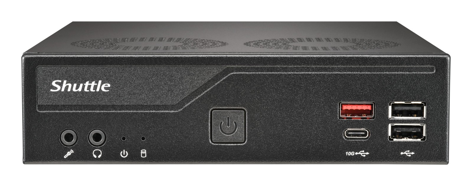 Shuttle Slim PC DH810 , S1851, 1x HDMI (2.1), 1x DP, 1x USB-C (DP), 1x 2.5",