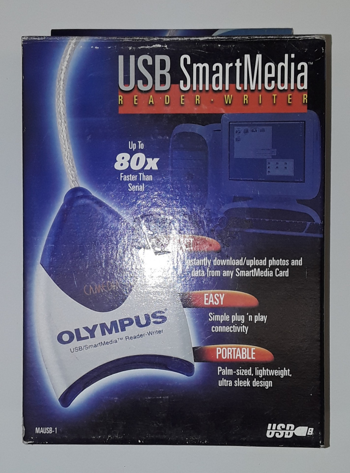 Olympus USB SmartMedia Reader/Writer (BRAND NEW)