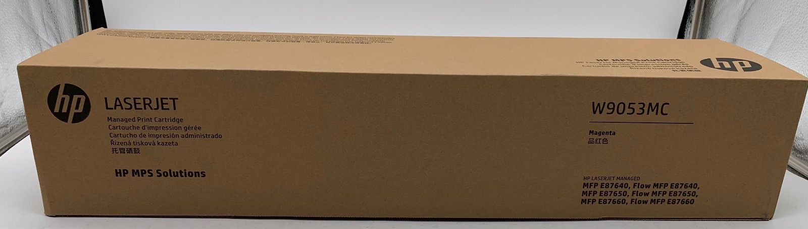 Genuine HP W9053MC Managed Toner Cartridge, Magenta, OEM