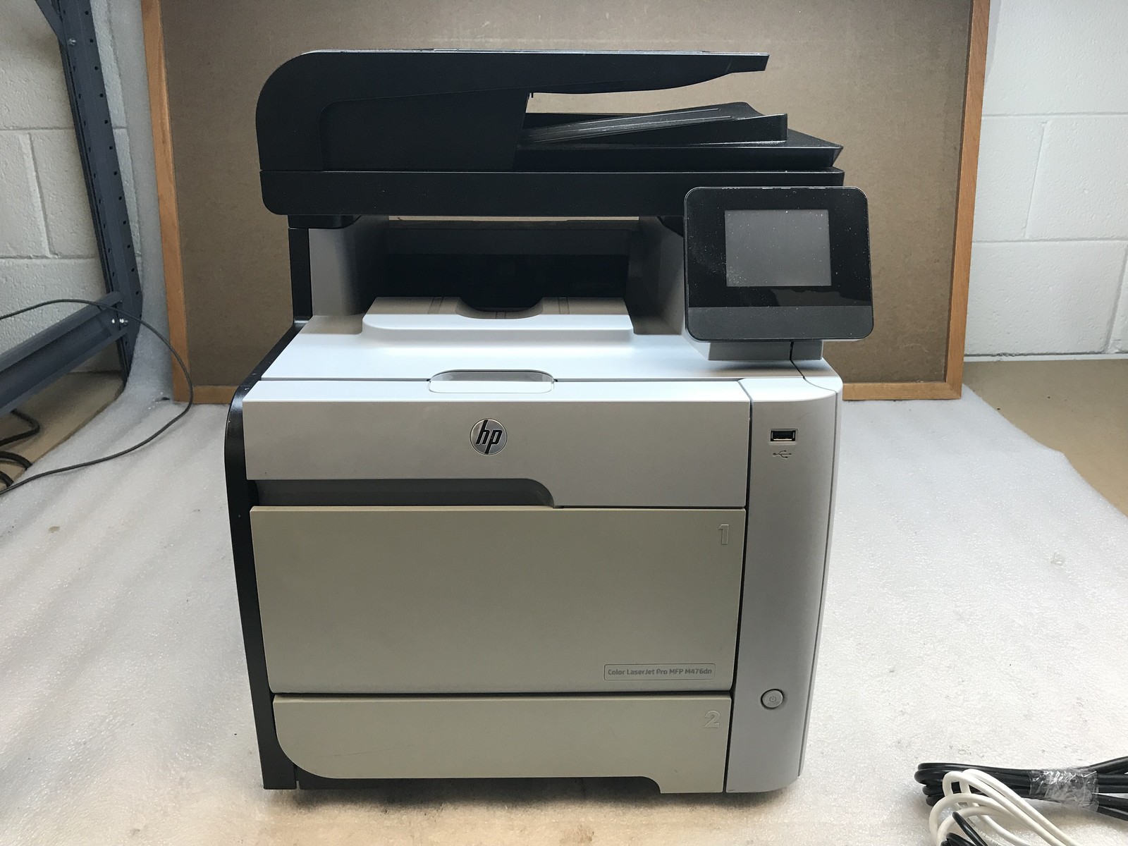 HP Color LaserJet MFP M476dn Color Laser Printer 31K Page Count - Tested
