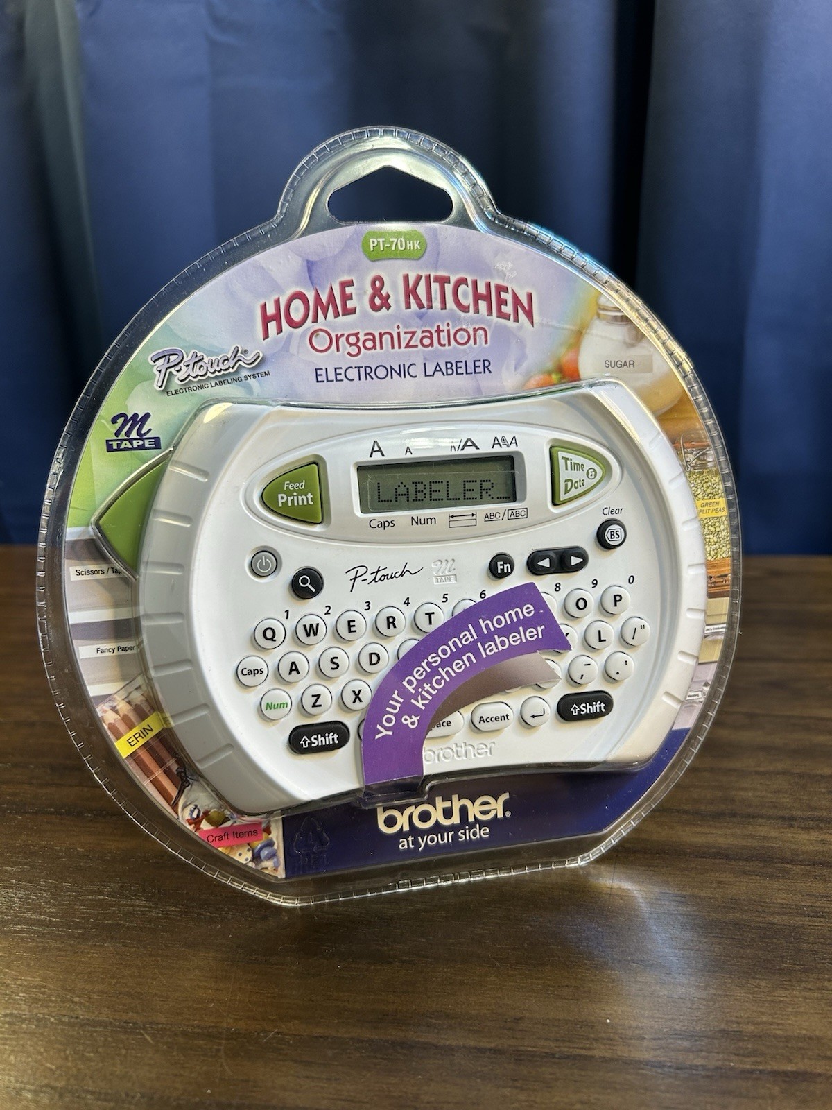 Brother P-Touch Label Maker PT-70 HK Personal Handheld Labeling System - New