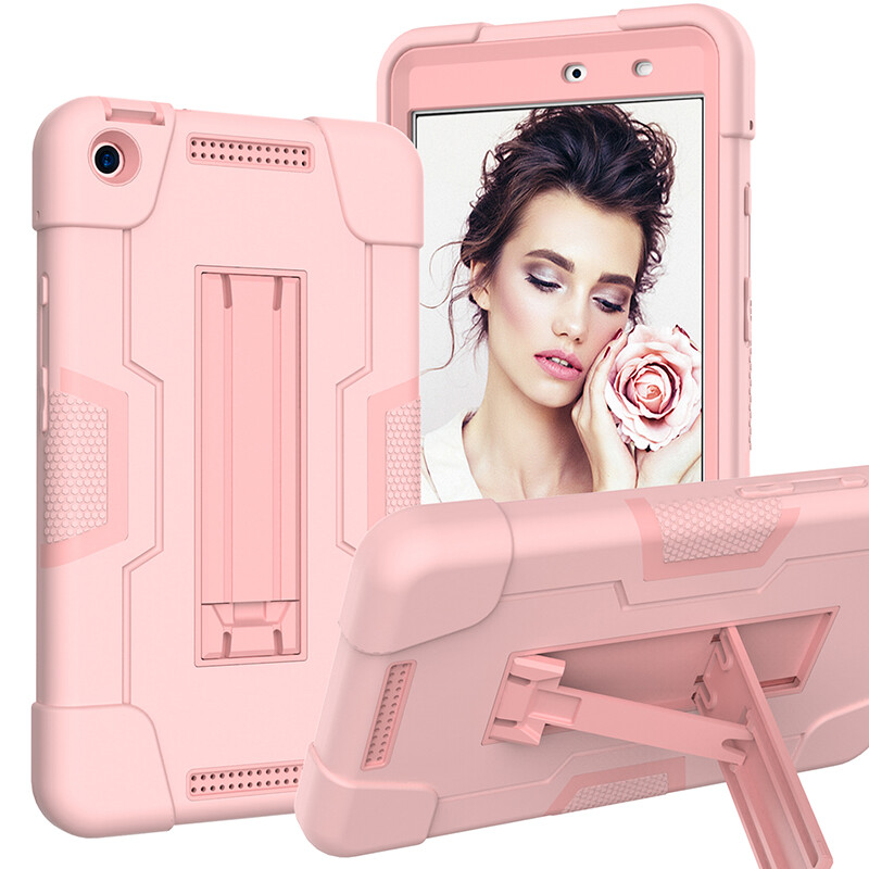 For Moxee Tablet 2 Case 8 in T8B22 Moxee Case Hybrid Kids Friendly Stand Strap