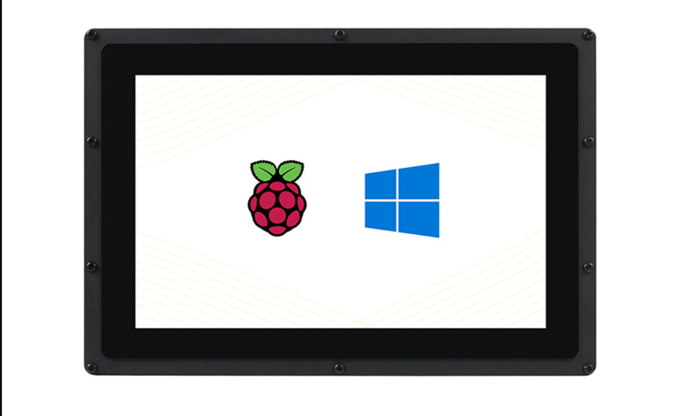 Raspberry Pi 4B 10.1 inch HDMI LCD display IPS screen 1280×800 with shell USB