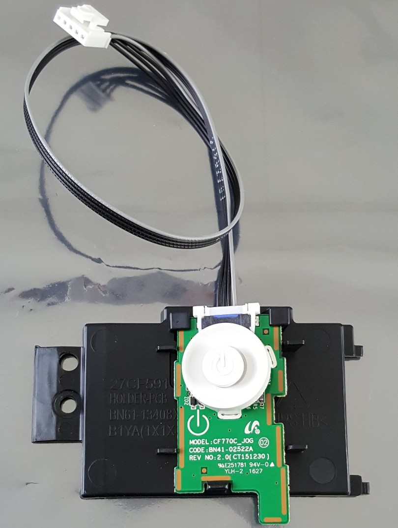 Samsung Monitor C27F591FD CF591 Menu Jog Board CF770C_JOG (P/N: BN96-39759A)