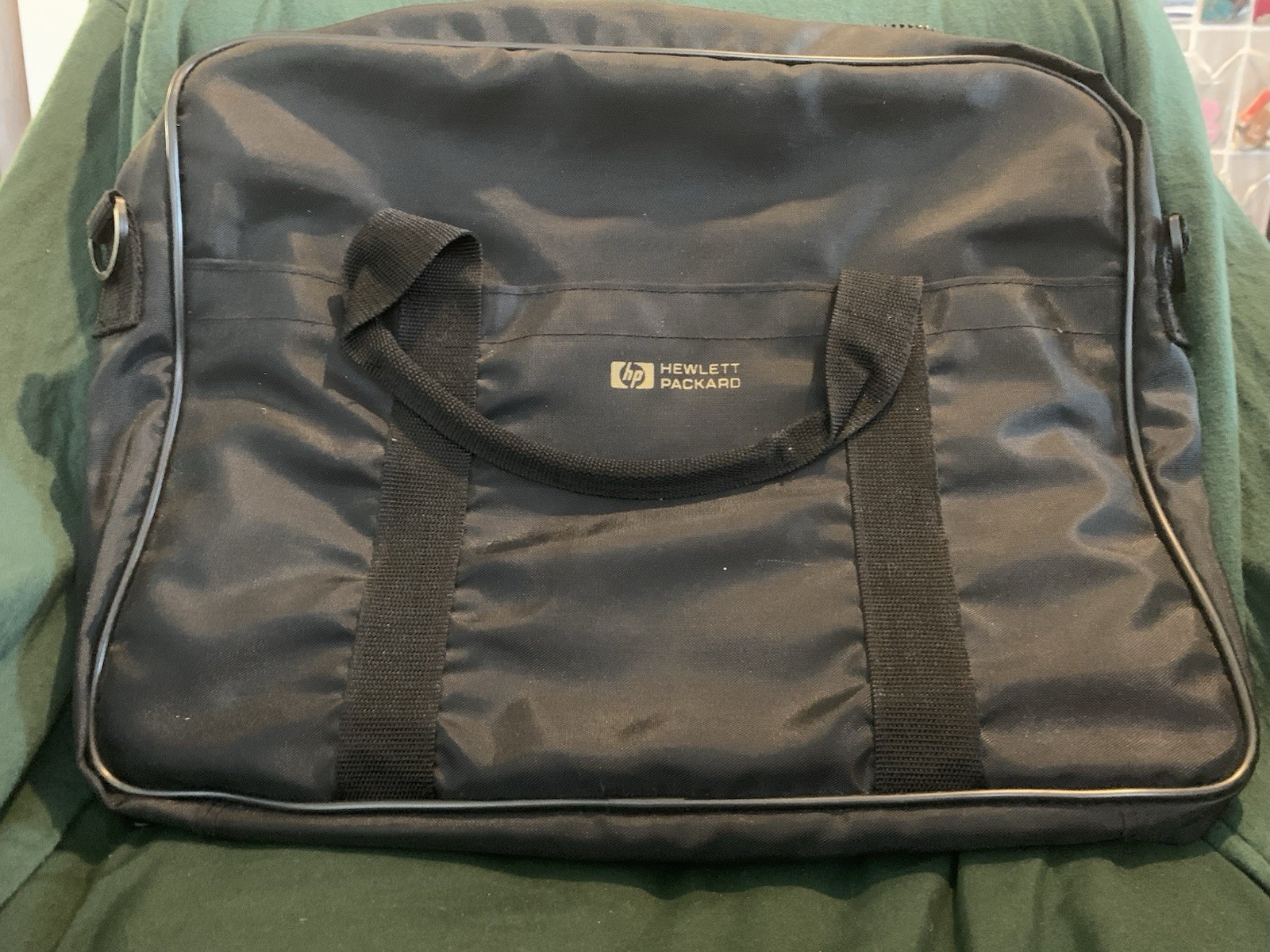 Rare Vintage Hewlett Packard Computer Bag Armadillo Case Tech Collectible