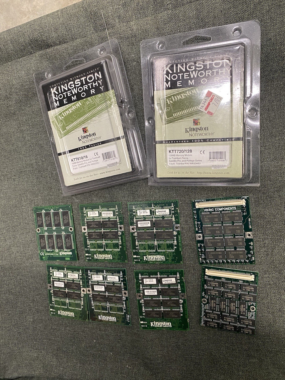 Kingston Noteworthy Memory Lot
