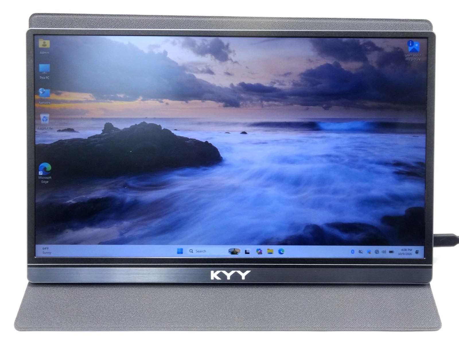 KYY K3-3 4K FHD IPS 15.6" LED Portable Monitor External Display