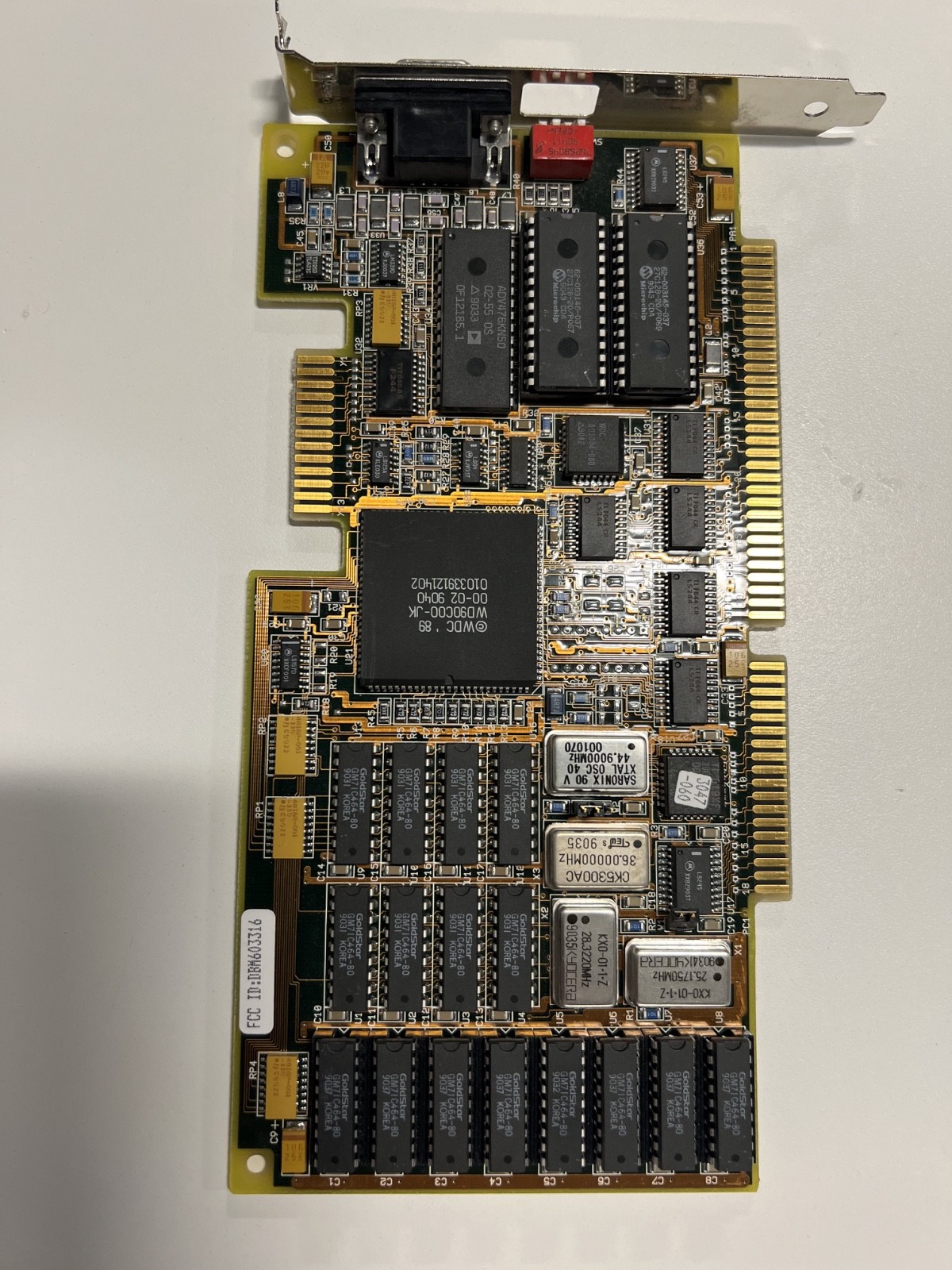 Western Digital WD90C00 ISA VGA Card