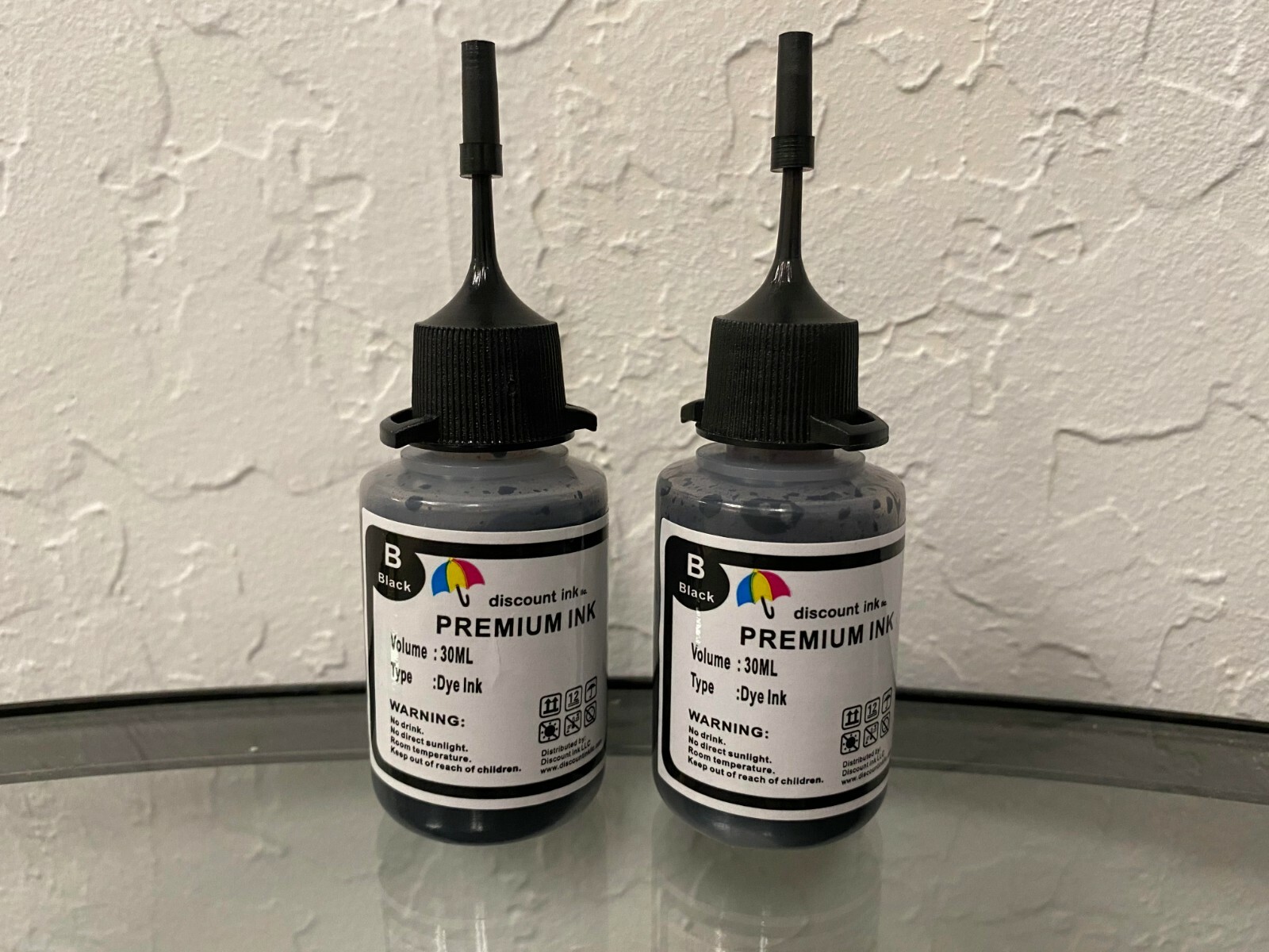60ml Premium Refill Bulk Black Ink for All HP Canon Epson Lexmark Printers
