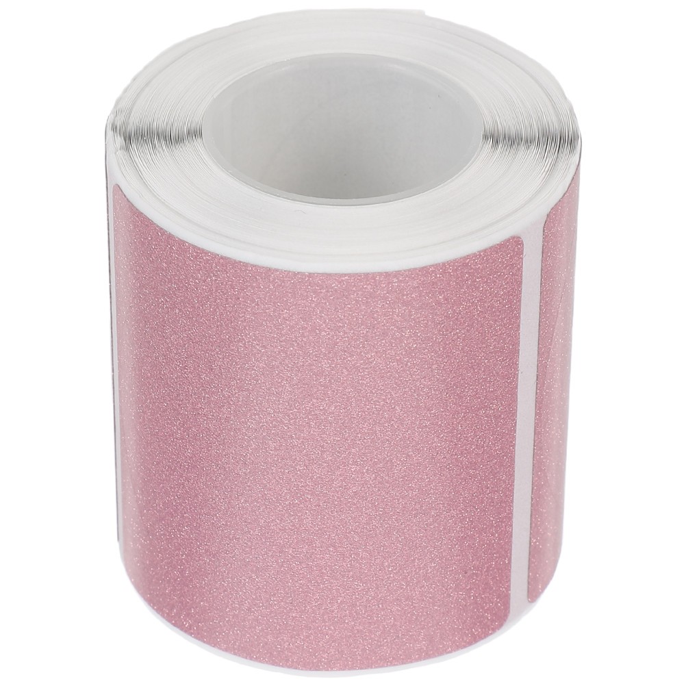 140Pcs Reusable Pink Thermal Printer Labels Paper Roll for Office Mailing