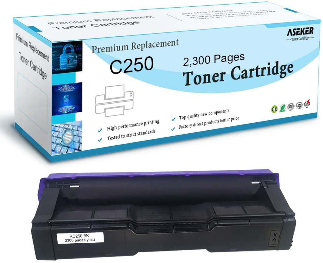 Compatible Toner Cartridge for Ricoh SP C250 C250DN C250E C250SF - Black