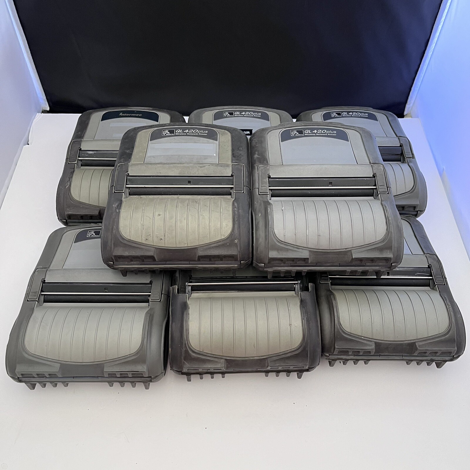 Zebra QL420plus Mobile Label Printers Wireless Sold As Is Lot Of 8