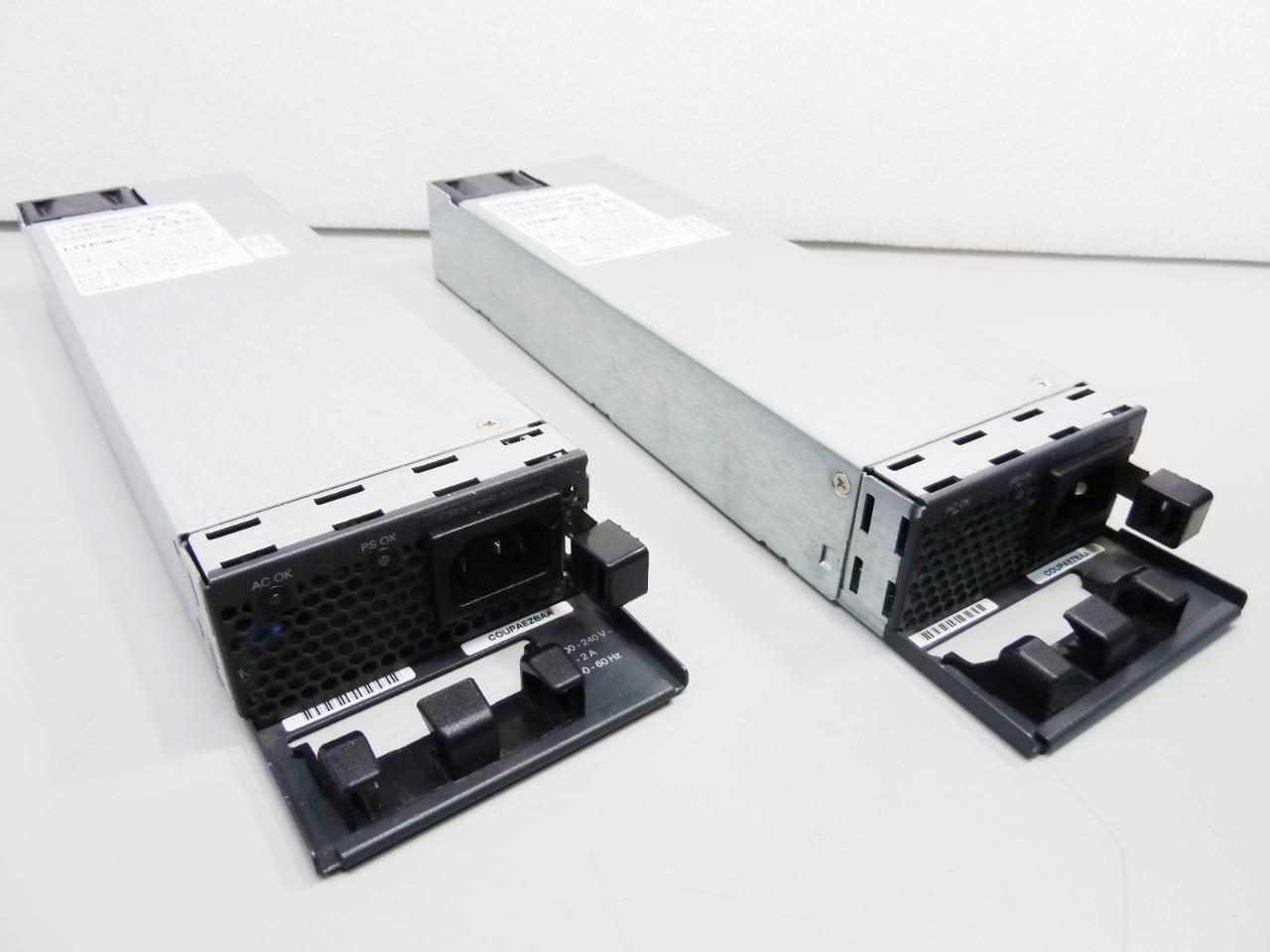 2x Cisco C3KX-PWR-350WAC Catalyst Switch Power Supply Module LiteOn 341-0394-01
