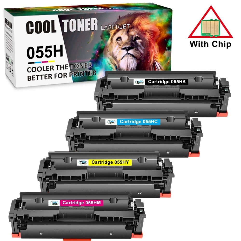 CRG 055 Toner Cartridge For Canon 055H ImageClass MF741Cdw MF743Cdw MF745Cdw