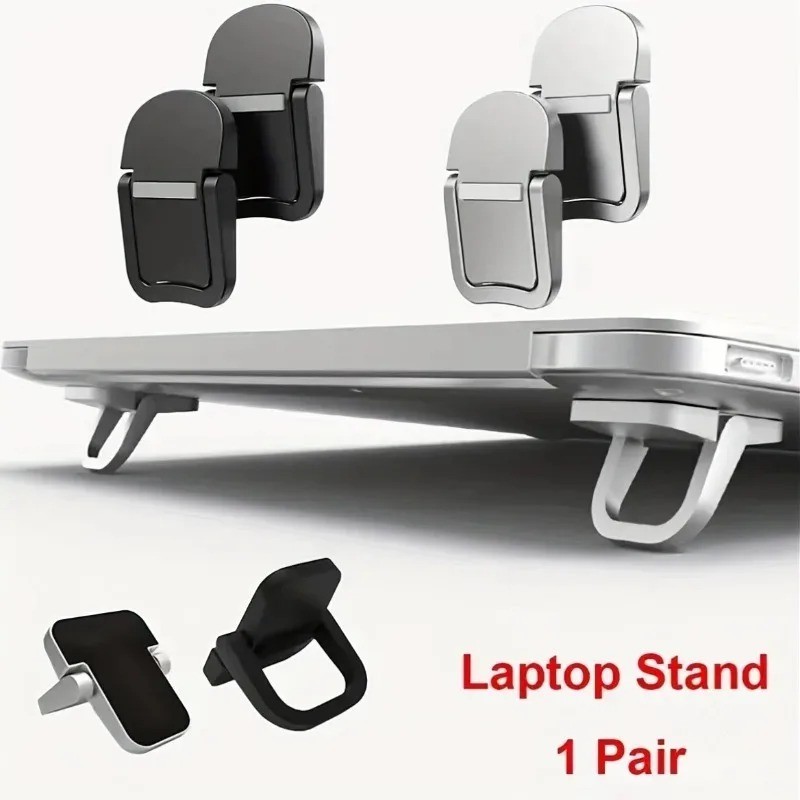 2PCS Laptop Stand Holder Adjustable Computer Keyboard Support Desk Accessories