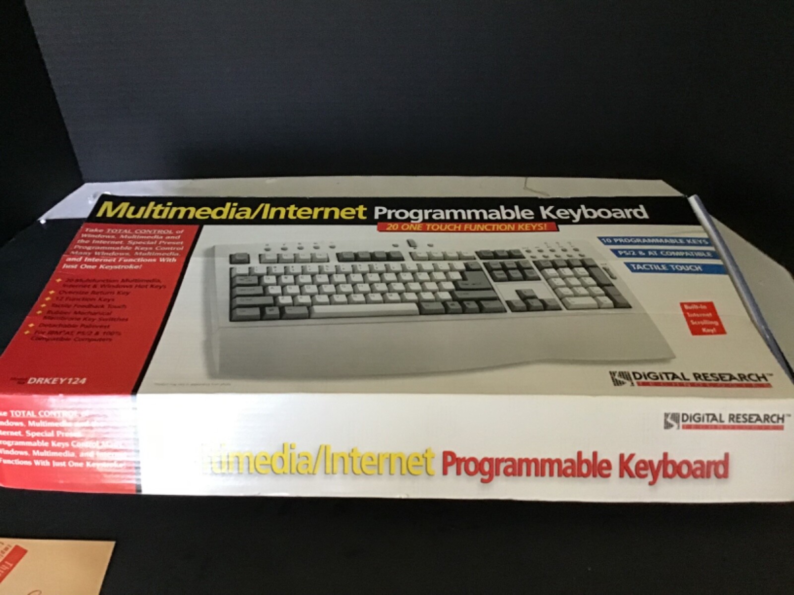 multimedia/internet programmable keyboard