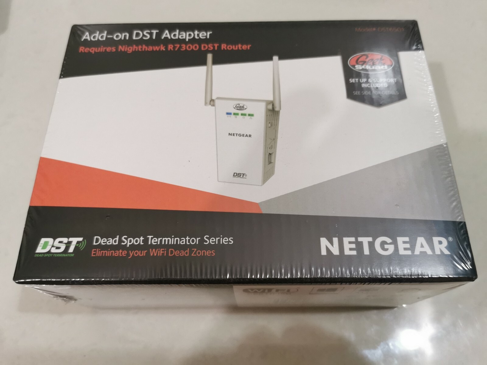 2 pcs Netgear DST-6501-100NAS Add-on DST Adapter- Nighthawk R7300 Router/Wifi