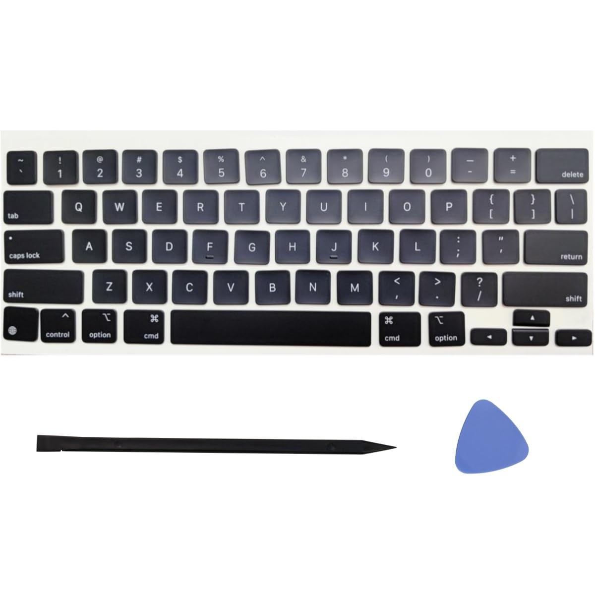Replacement US Keyboard Full Set of Keycap Keys (No Hinge) and Tool Applicabl...