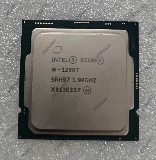 Intel Xeon W-1290T QS 1.9GHZ 10-core 20-thread CPU processor