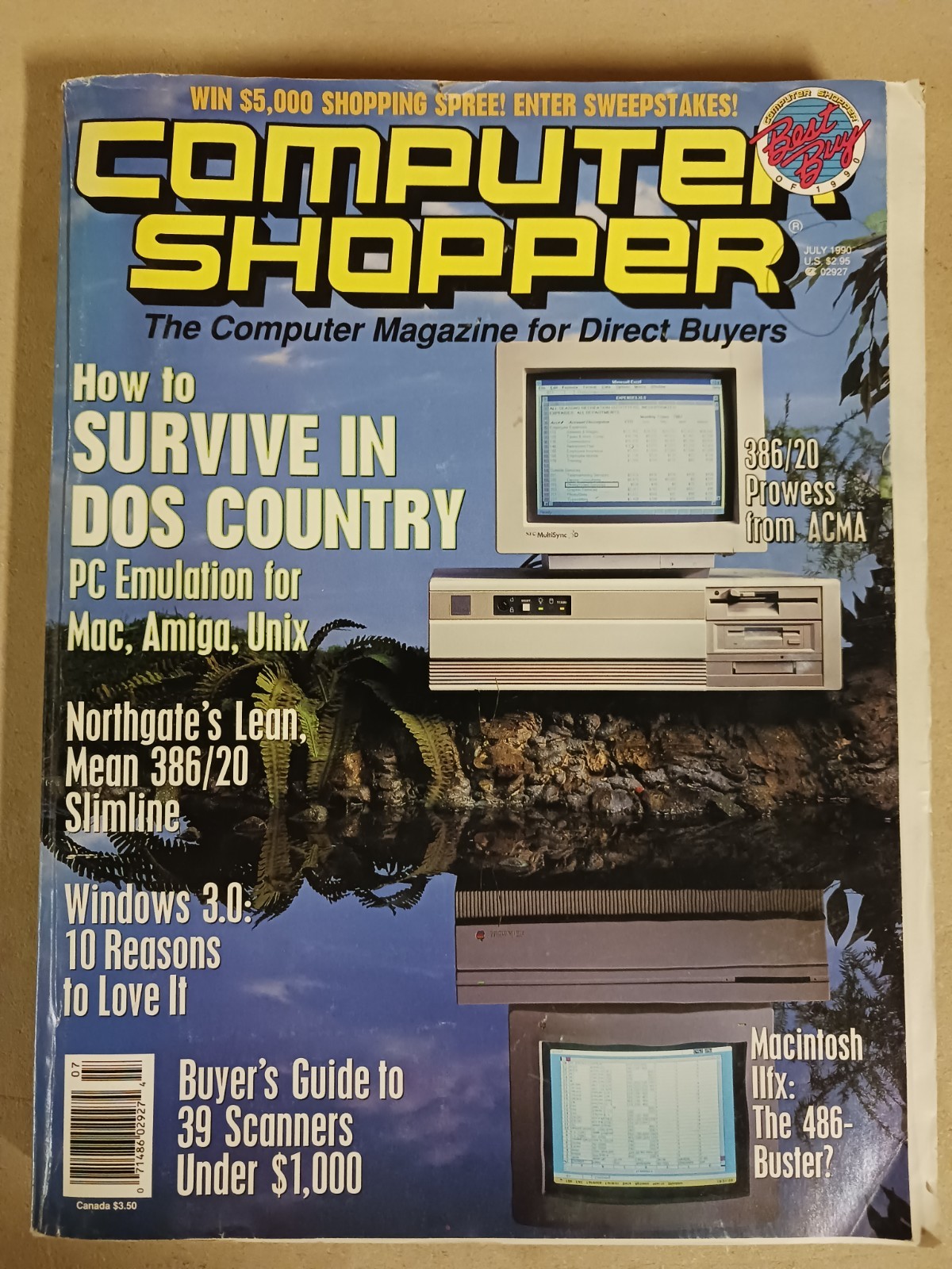 Computer Shopper, Volume 10, Number 7, Issue 126 (July 1990)